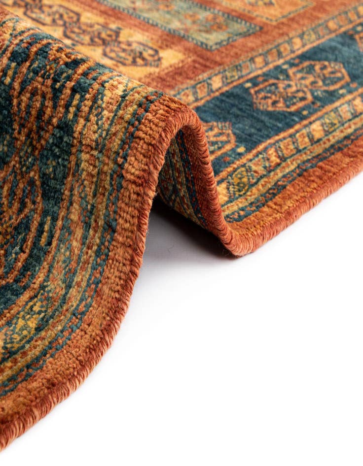 Detail image of 2' 7 x 12' 11 Luribaft Wool Runner Rug