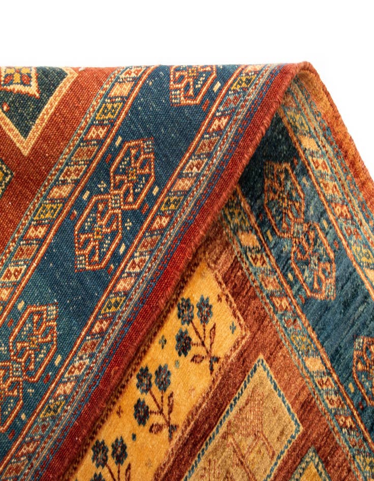 Detail image of 2' 7 x 12' 11 Luribaft Wool Runner Rug