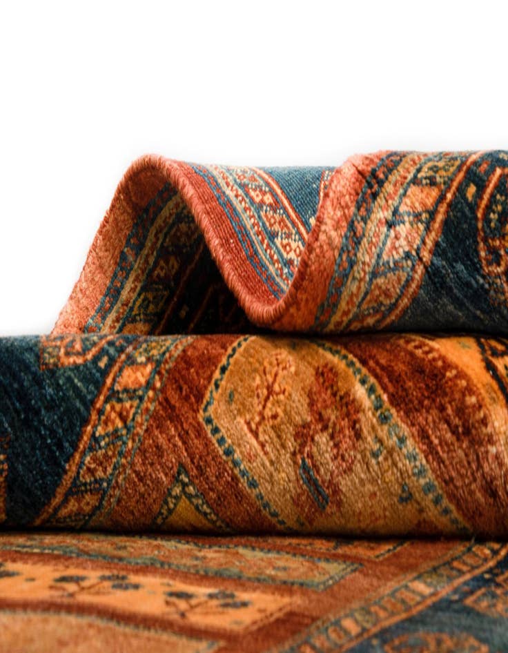 Detail image of 2' 7 x 12' 11 Luribaft Wool Runner Rug