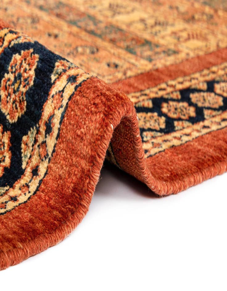 Detail image of 2' 9 x 9' 7 Luribaft Wool Runner Rug