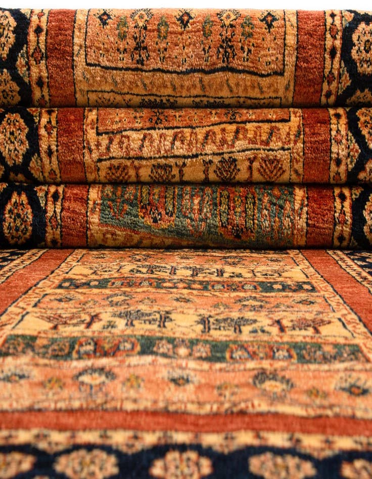 Detail image of 2' 9 x 9' 7 Luribaft Wool Runner Rug