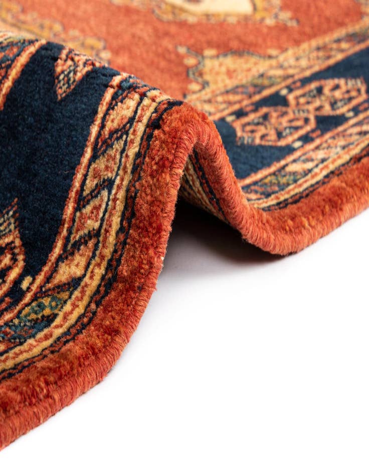 Detail image of 2' 9 x 9' 8 Luribaft Wool Runner Rug