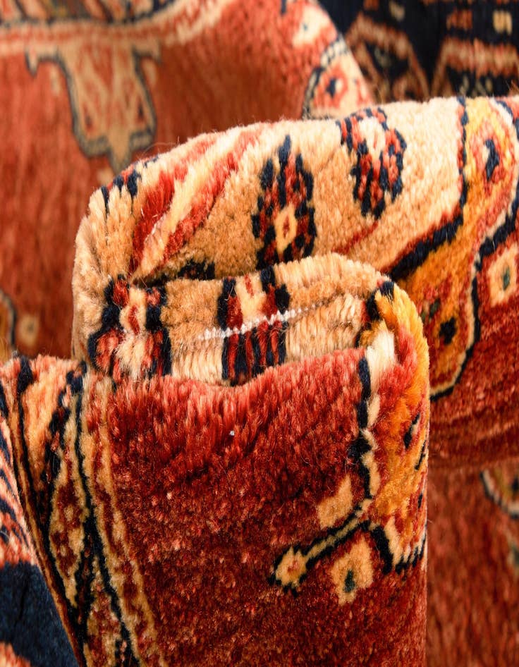 Detail image of 2' 9 x 9' 8 Luribaft Wool Runner Rug