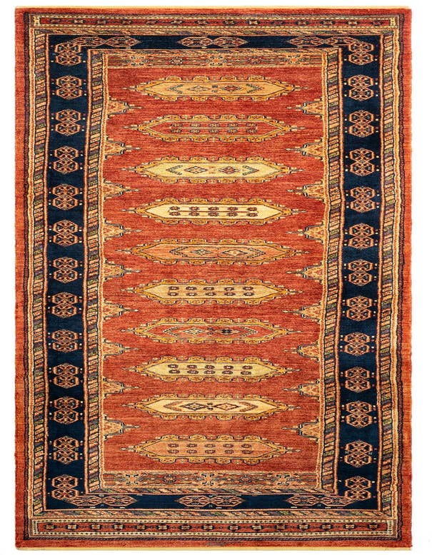 Detail image of 2' 9 x 9' 8 Luribaft Wool Runner Rug