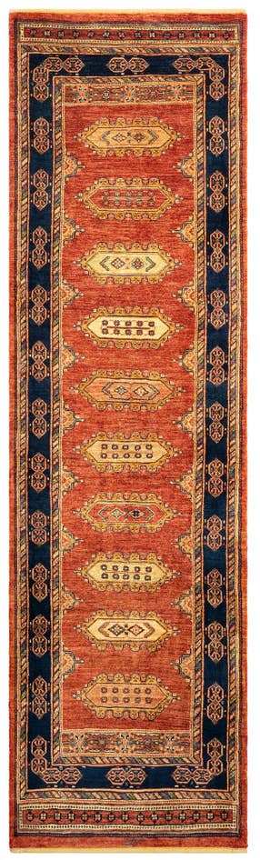 Detail image of 2' 9 x 9' 8 Luribaft Wool Runner Rug