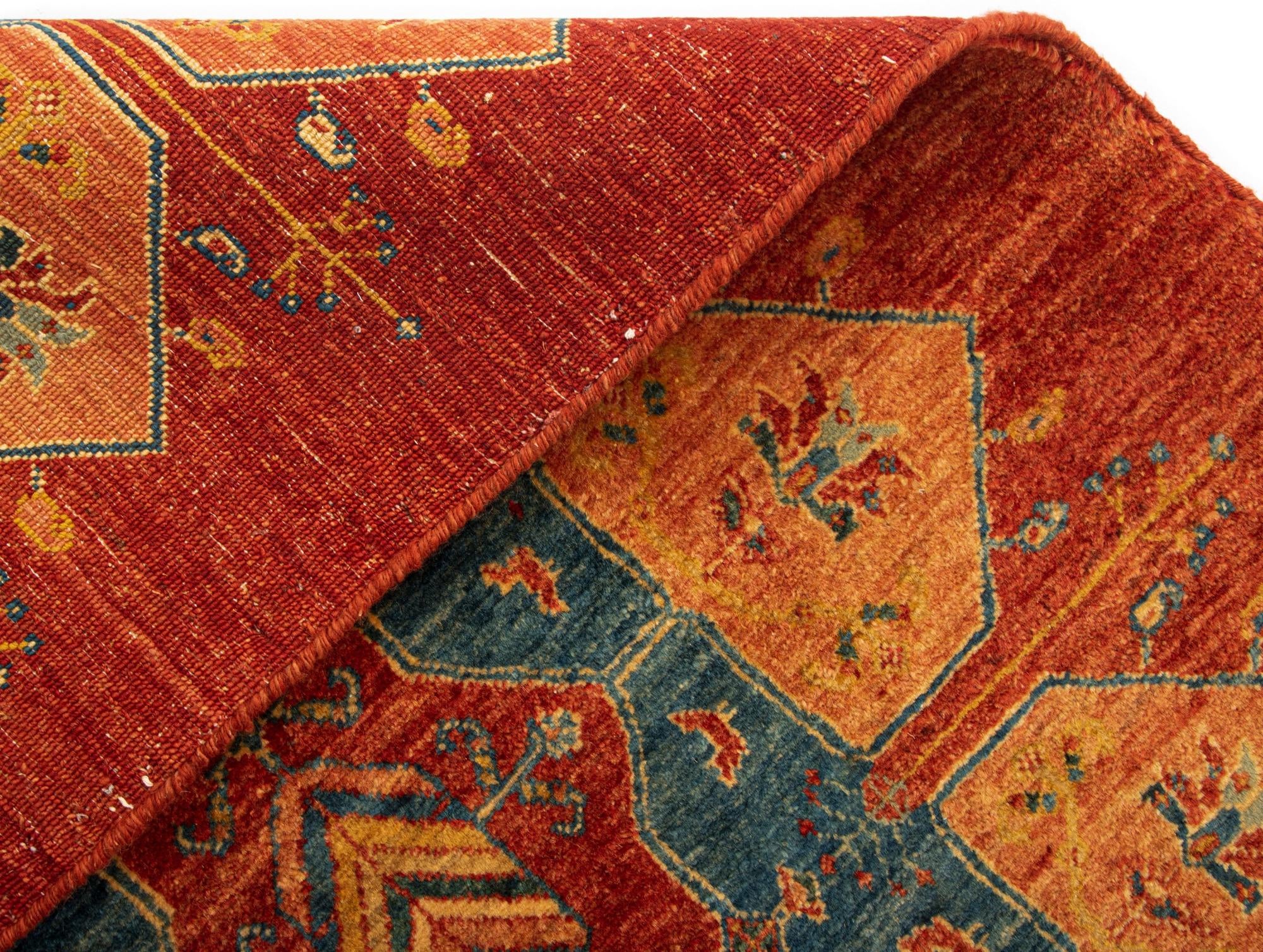 2' 11 x 9' 11 Luribaft Wool Runner Rug