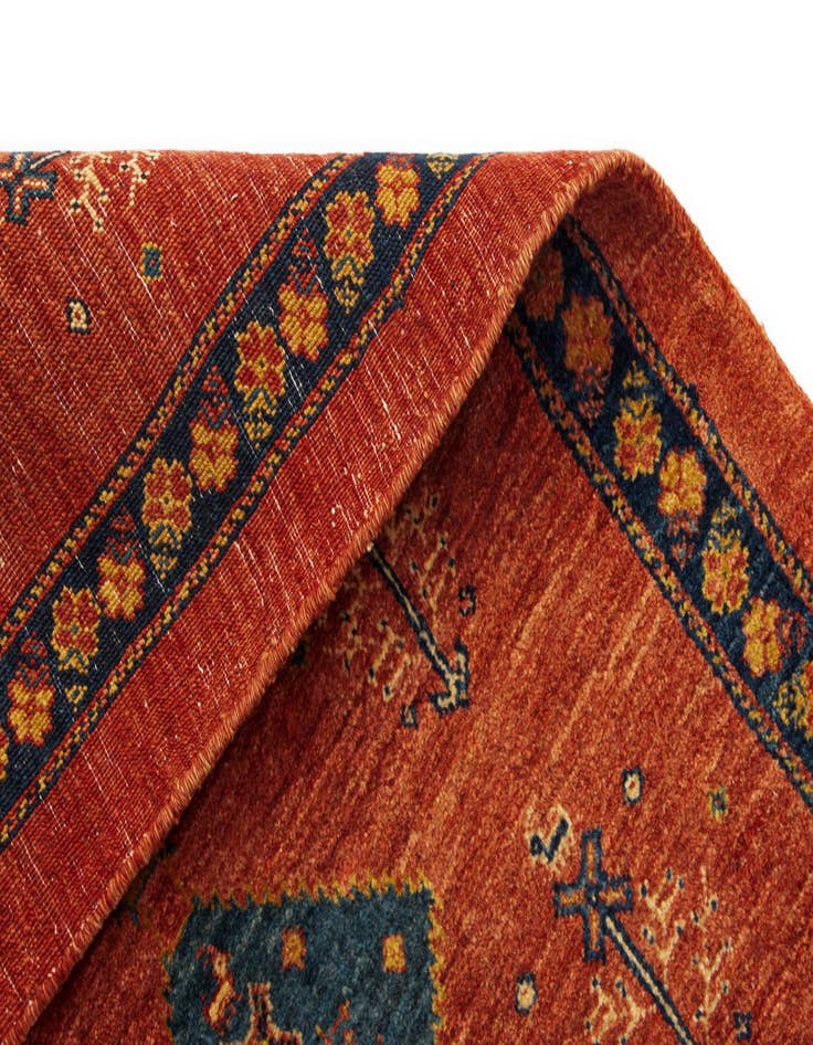 Detail image of 2' 9 x 13' 3 Luribaft Wool Runner Rug