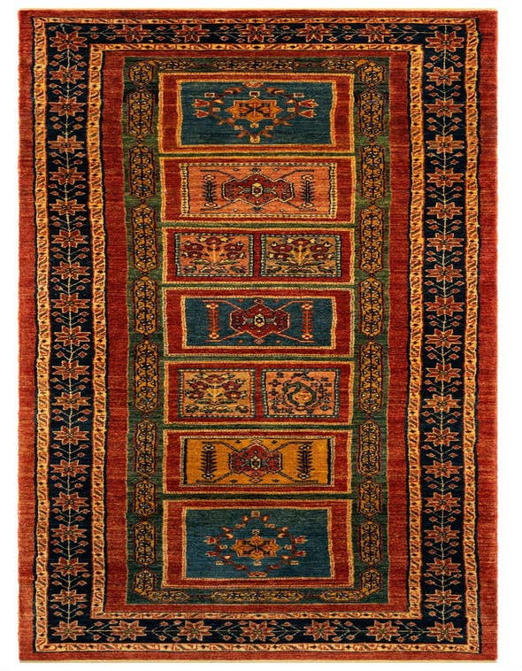 Detail image of 2' 9 x 9' 10 Luribaft Wool Runner Rug