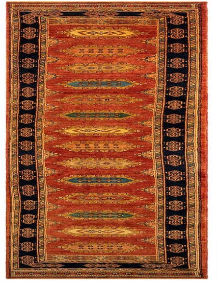 Detail image of 2' 9 x 13' 6 Luribaft Wool Runner Rug
