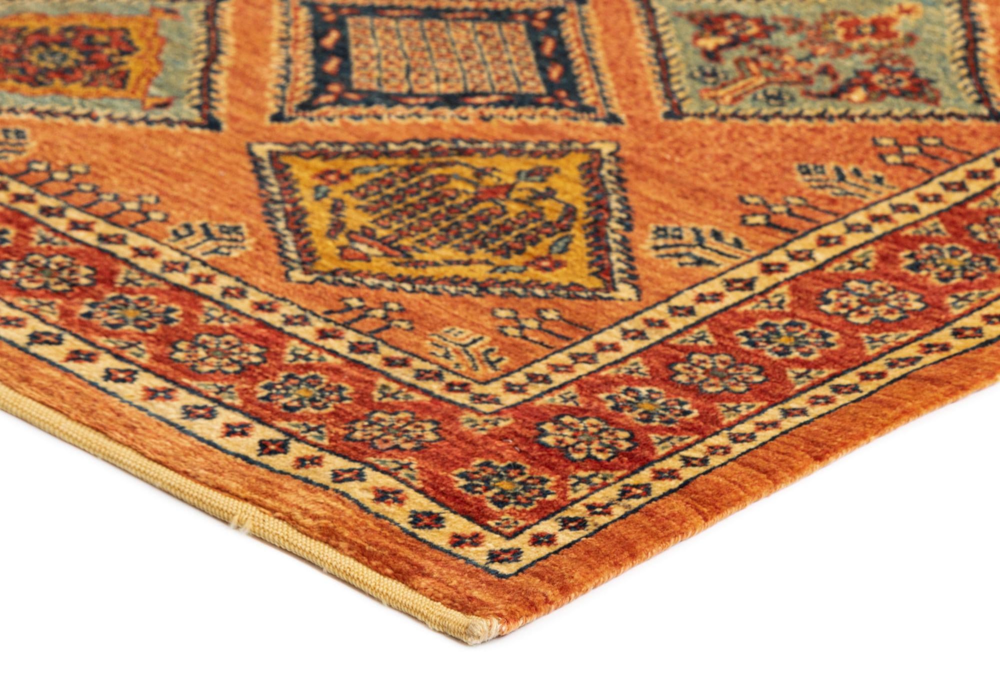 2' 9 x 9' 6 Luribaft Wool Runner Rug