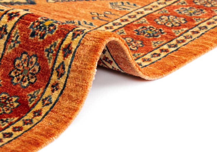 Detail image of 2' 9 x 9' 6 Luribaft Wool Runner Rug