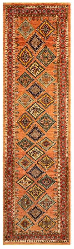 Detail image of 2' 9 x 9' 6 Luribaft Wool Runner Rug