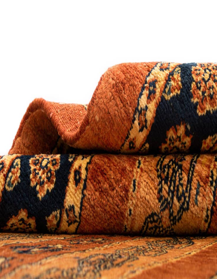 Detail image of 2' 8 x 13' 6 Luribaft Wool Runner Rug