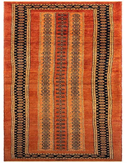 Detail image of 2' 8 x 13' 6 Luribaft Wool Runner Rug