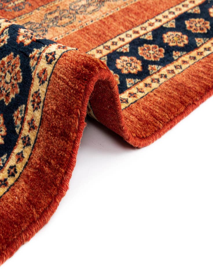 Detail image of 2' 10 x 9' 6 Luribaft Wool Runner Rug