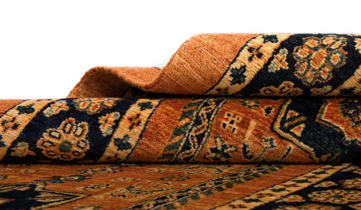2' 8 x 7' 1 Luribaft Wool Runner Rug