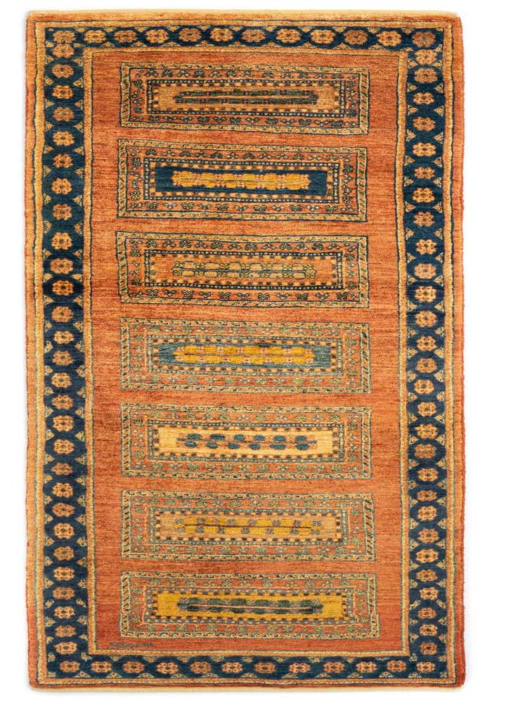 2' 9 x 6' 8 Luribaft Wool Runner Rug