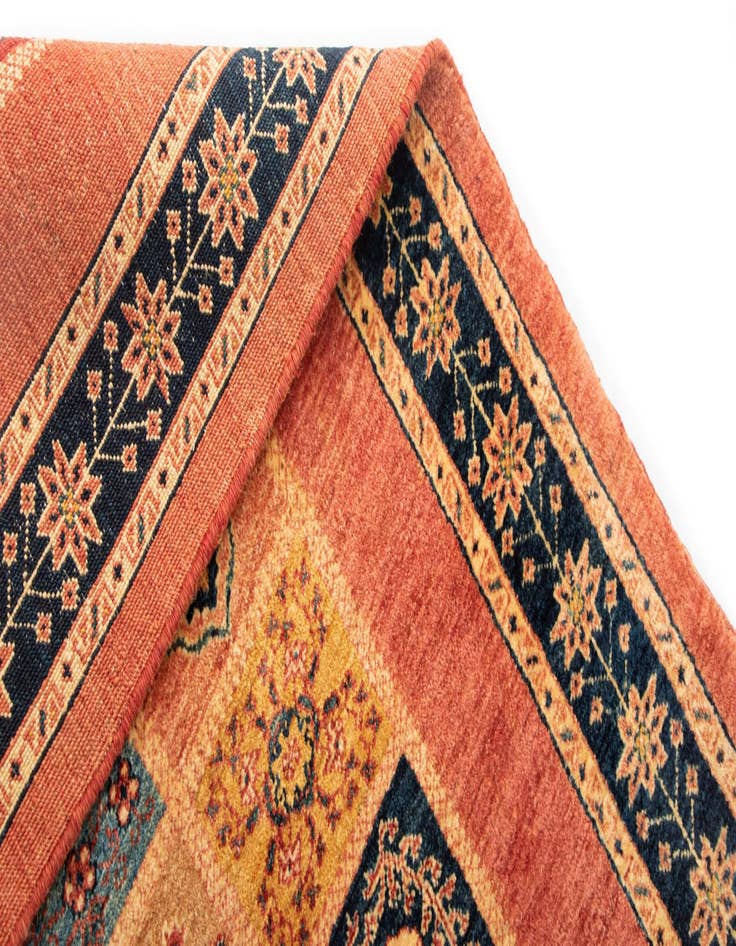 Detail image of 2' 9 x 6' 6 Luribaft Wool Runner Rug