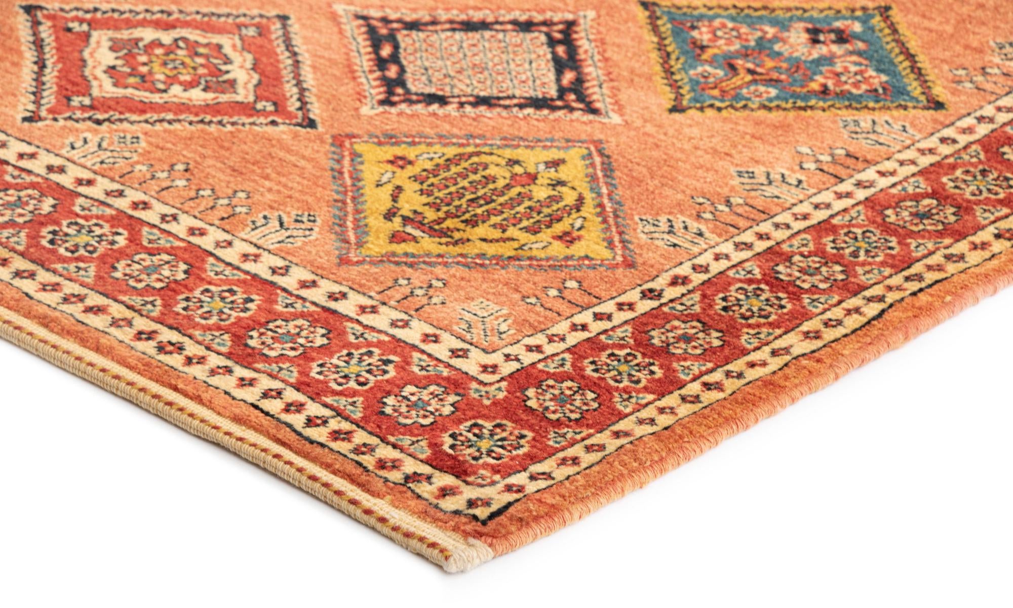 2' 9 x 6' 7 Luribaft Wool Runner Rug