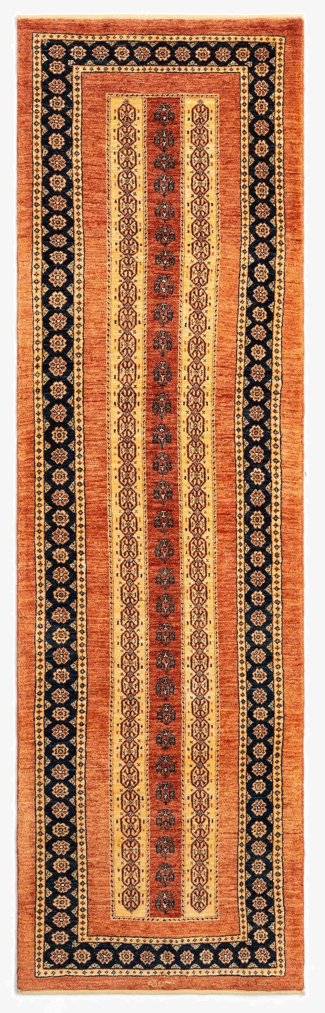 2' 9 x 9' 2 Luribaft Wool Runner Rug