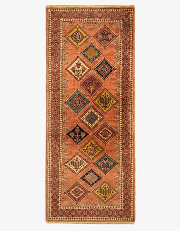 2' 9 x 6' 7 Luribaft Wool Runner Rug