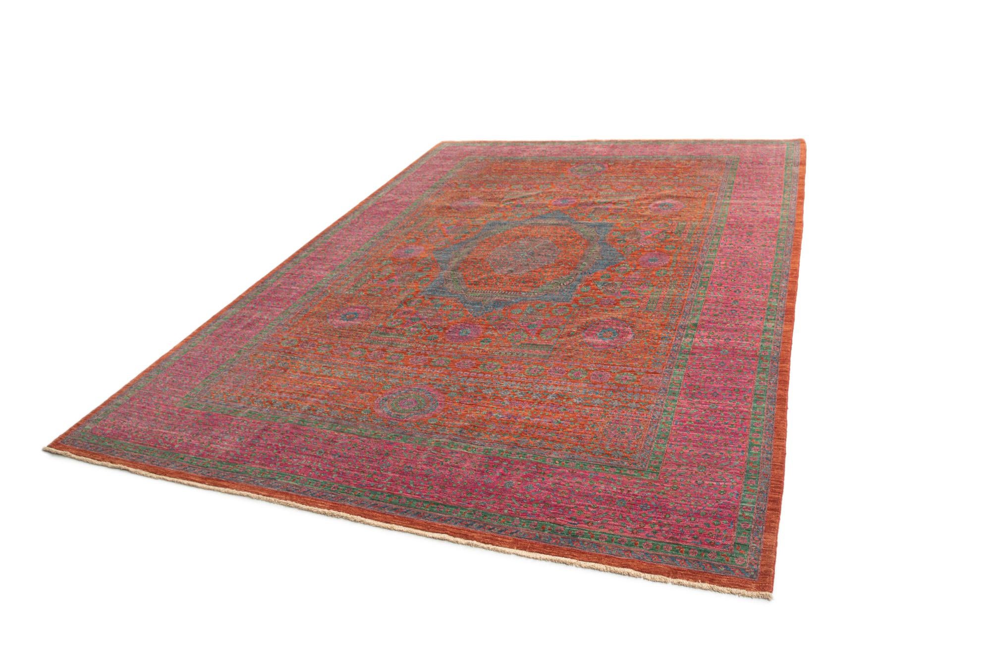 8' 2 x 11' 7 Mamluk Runner Rug