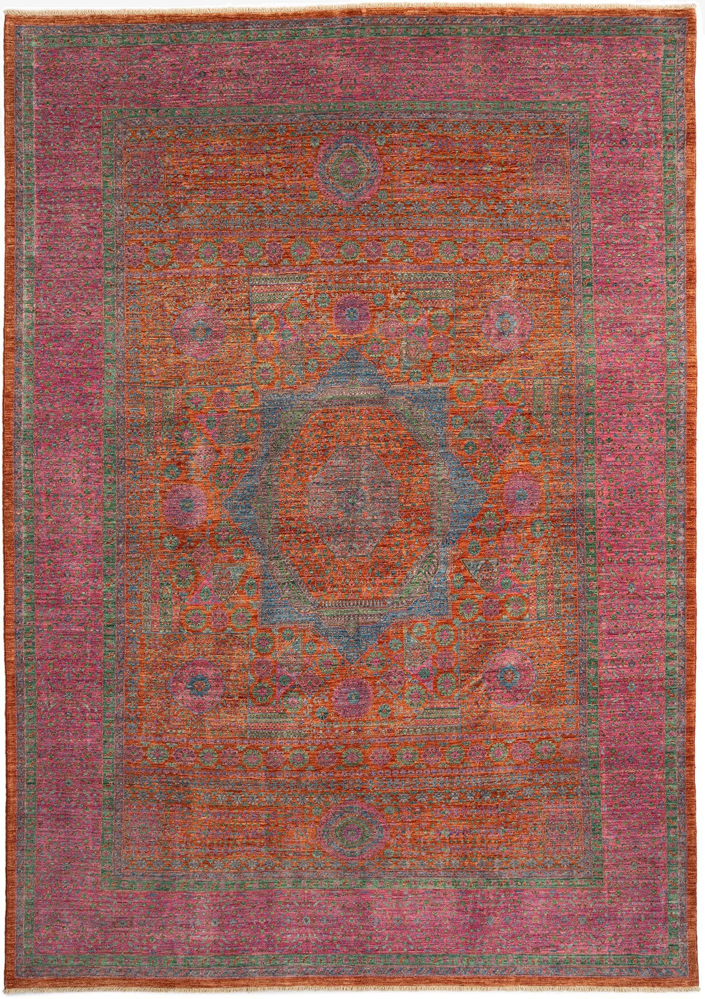 8' 2 x 11' 7 Mamluk Runner Rug