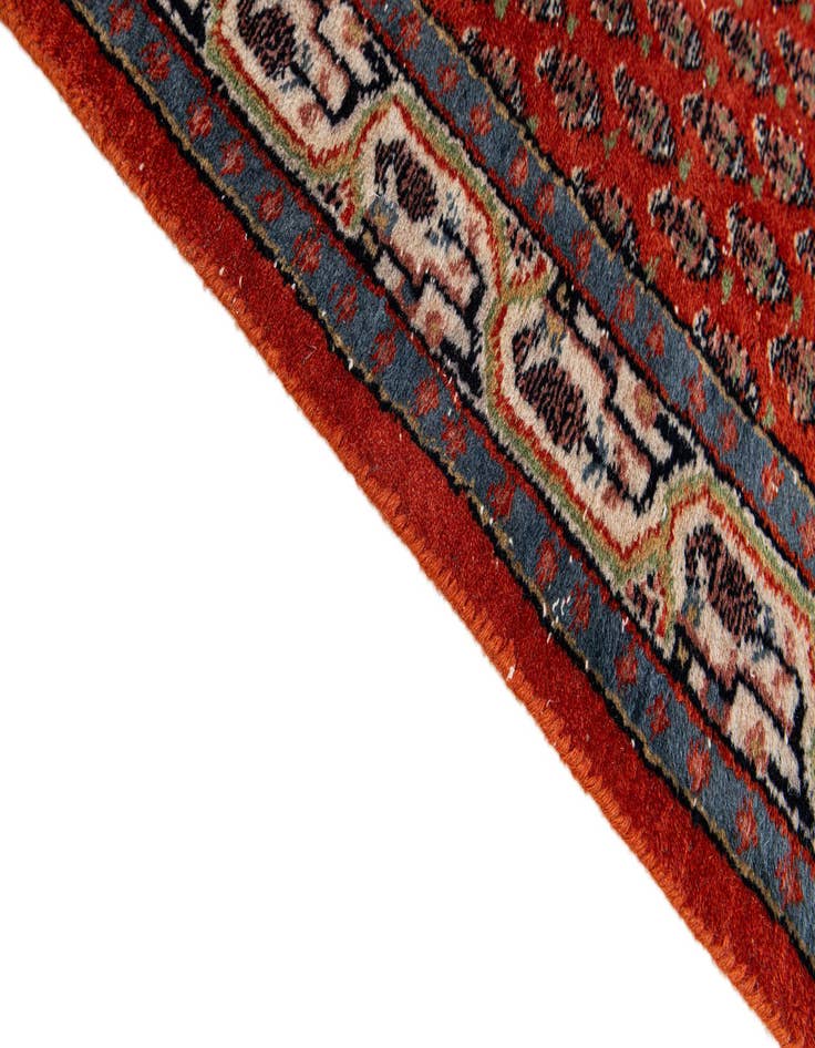 Detail image of 2' 8 x 11' 4  Hand Knotted Mir Wool Runner Rug