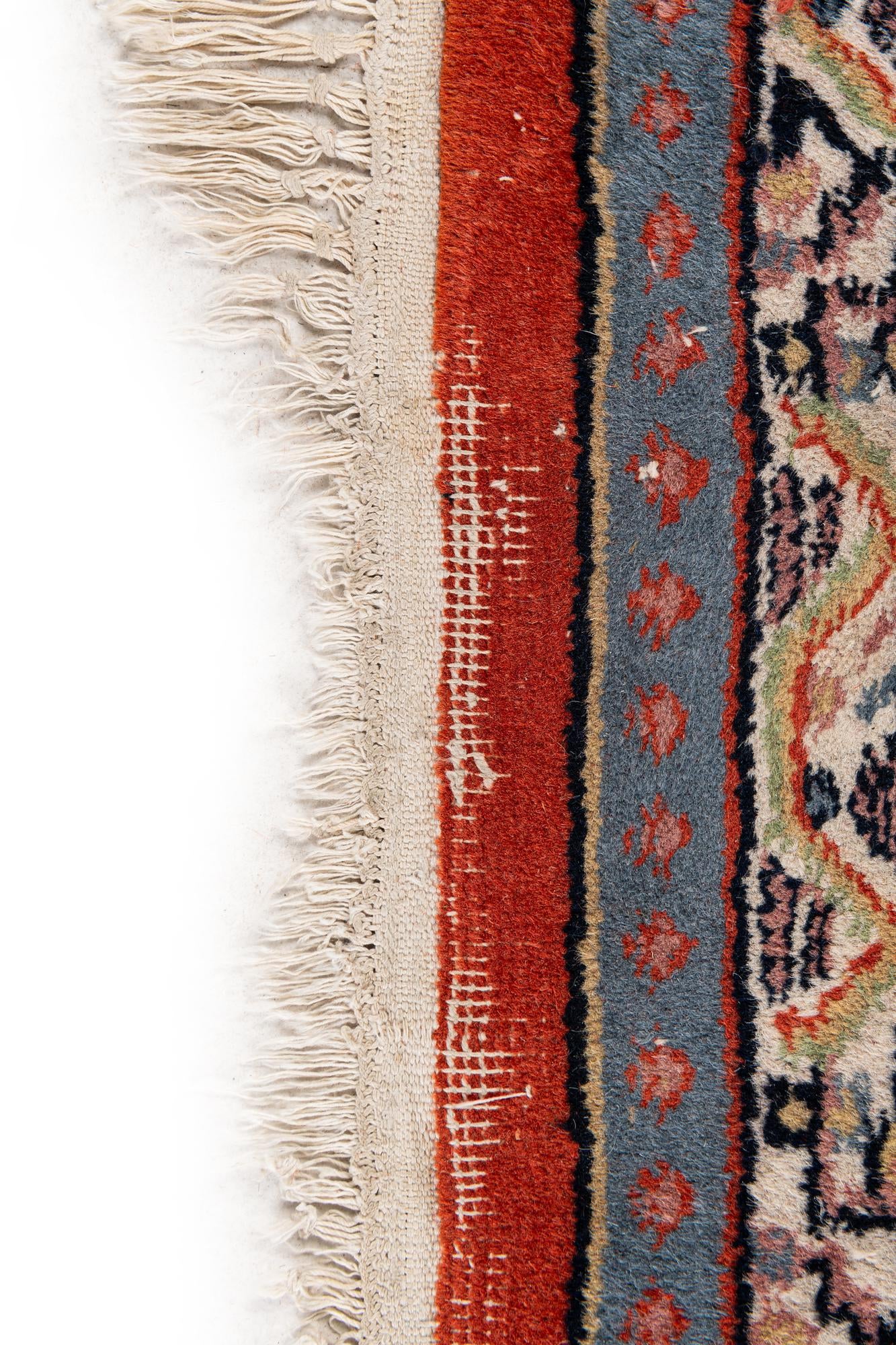 2' 8 x 11' 4 Hand Knotted Mir Wool Runner Rug