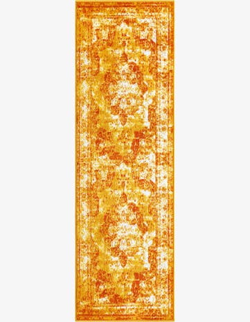 Orange Monte Carlo Runner Rug