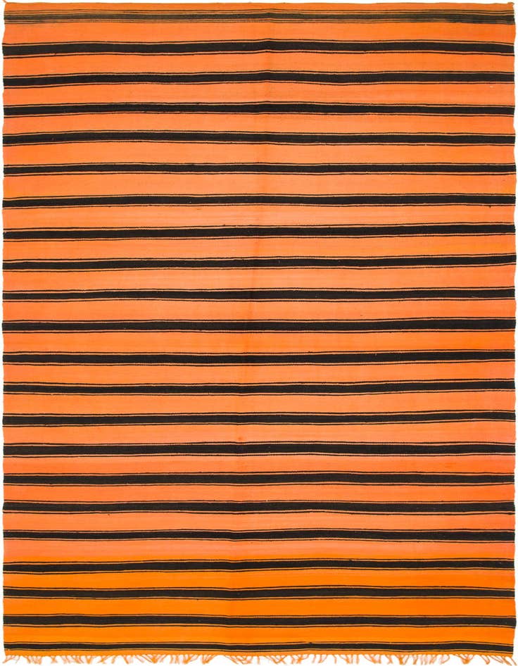 Detail image of 5' 8 x 13' Hand Knotted Moroccan Wool Runner Rug