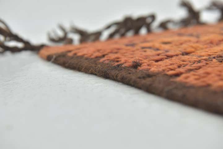 6' x 11' 2 Hand Knotted Moroccan Wool Runner Rug