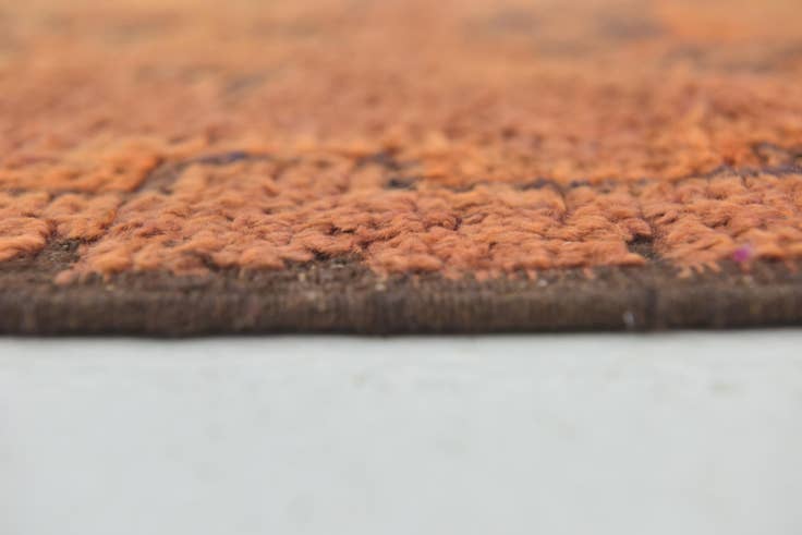 Detail image of 6' x 11' 2 Hand Knotted Moroccan Wool Runner Rug