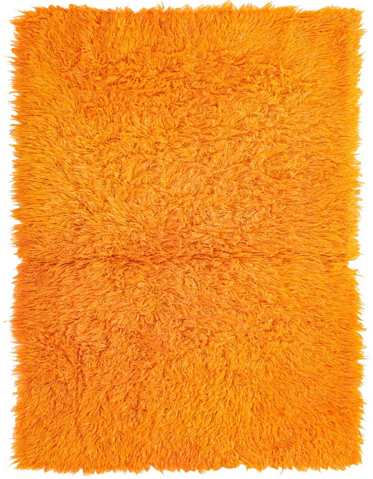 Detail image of 3' 3 x 6' 8 Hand Knotted Moroccan Wool Runner Rug