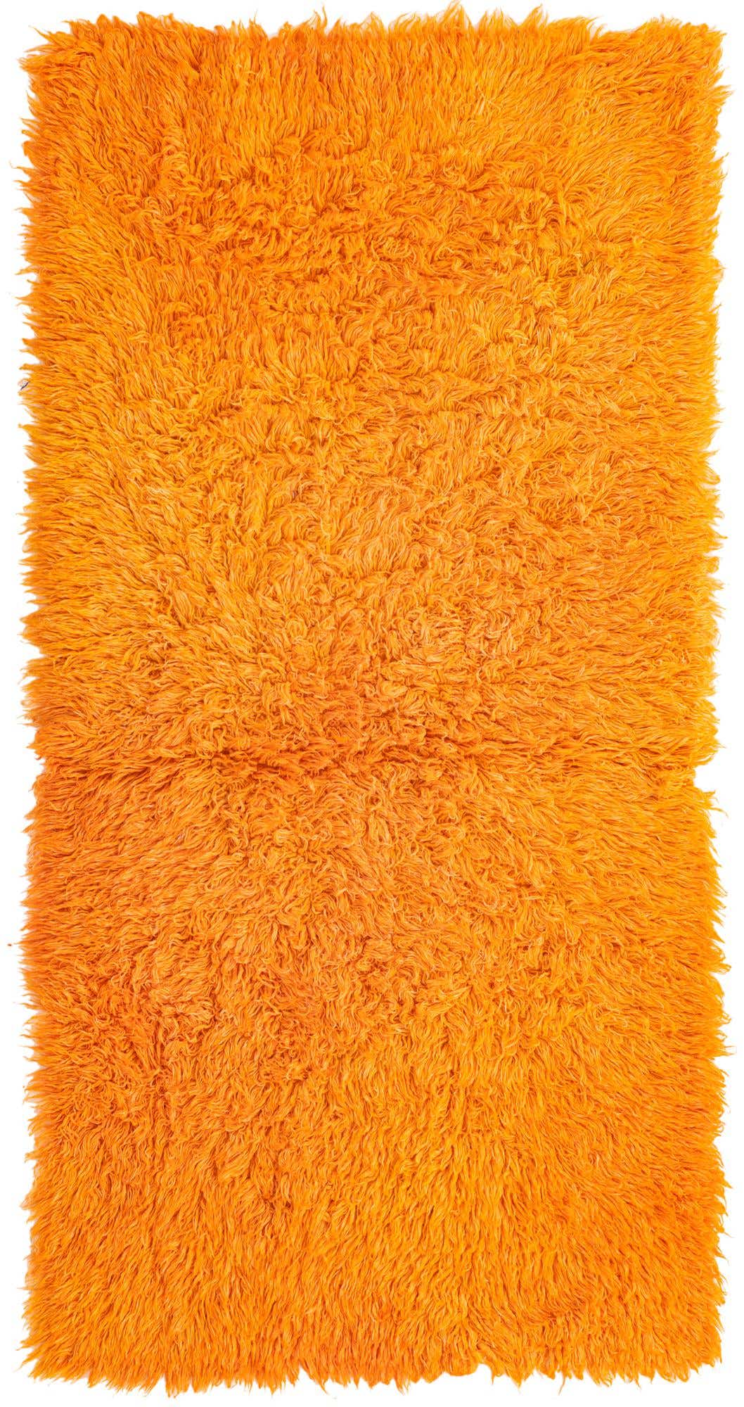 3' 3 x 6' 8 Hand Knotted Moroccan Wool Runner Rug