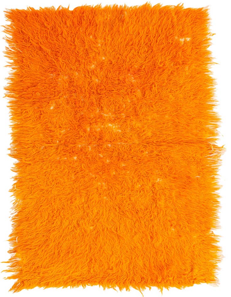 Detail image of 2' 9 x 5' 2 Hand Knotted Moroccan Wool Runner Rug