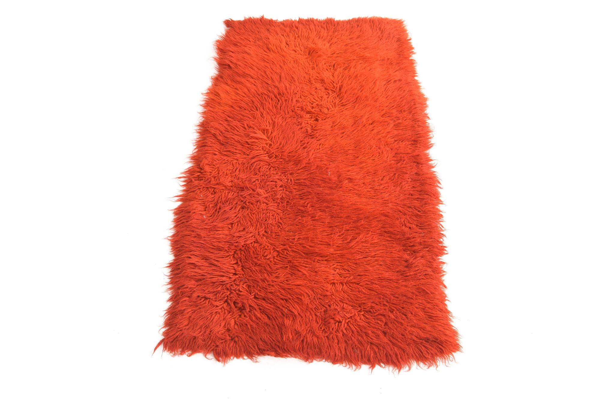 2' 1 x 4' 3 Hand Knotted Moroccan Wool Runner Rug