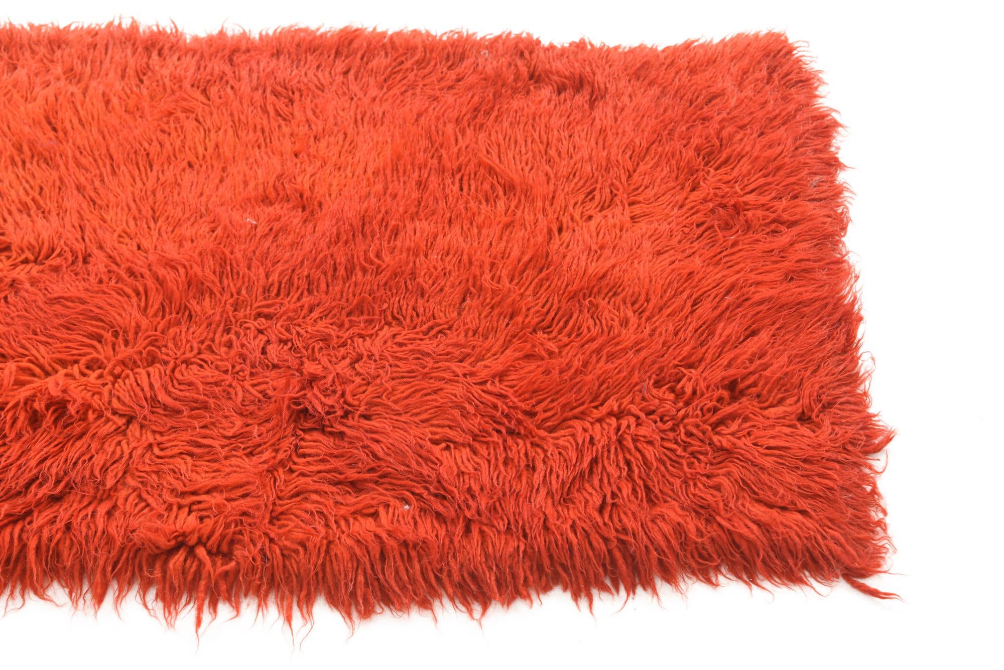 2' 1 x 4' 3 Hand Knotted Moroccan Wool Runner Rug
