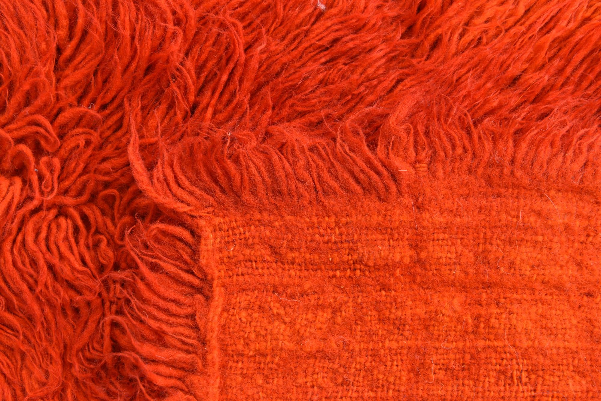 2' 1 x 4' 3 Hand Knotted Moroccan Wool Runner Rug