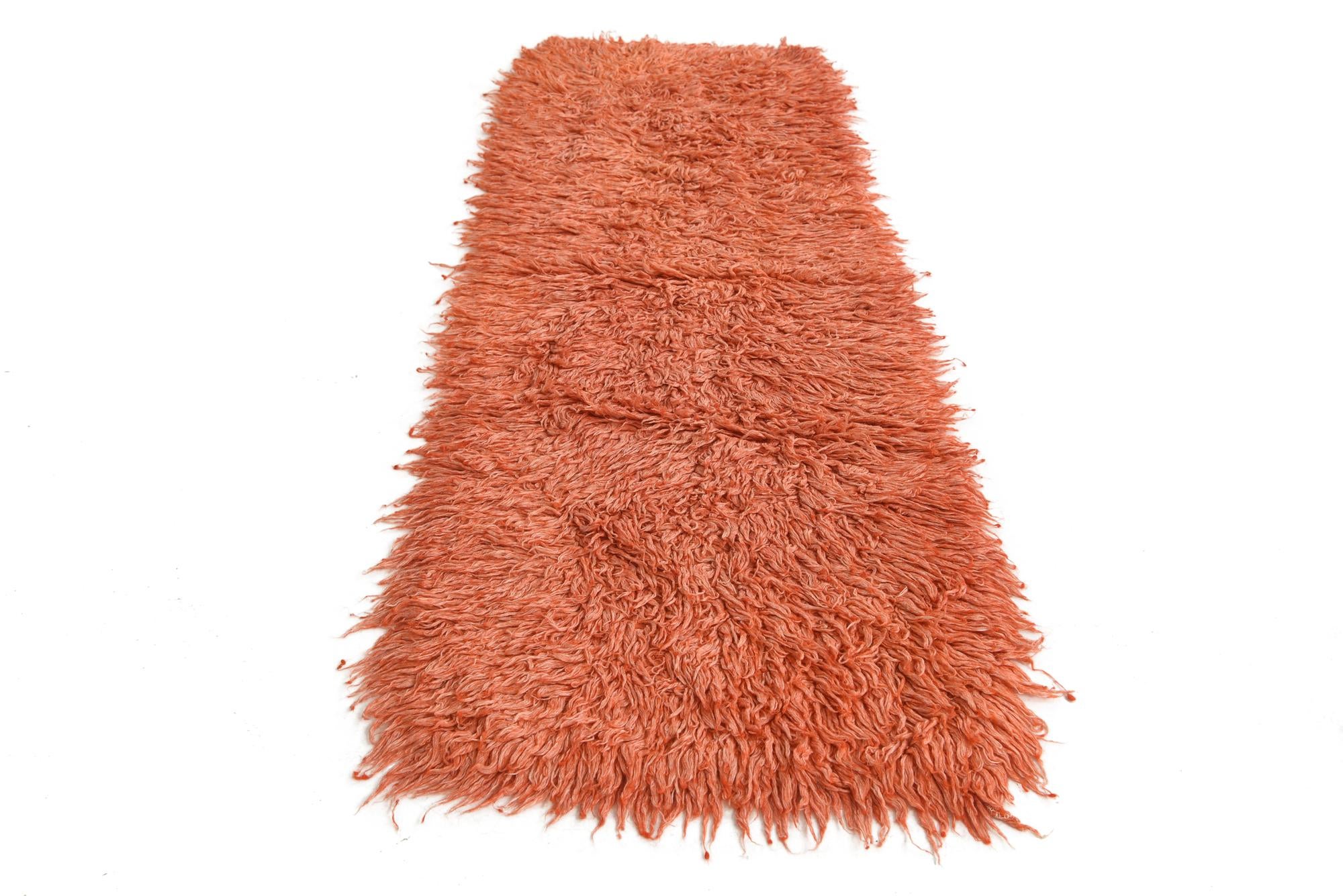 2' 4 x 6' 10 Hand Knotted Moroccan Wool Runner Rug