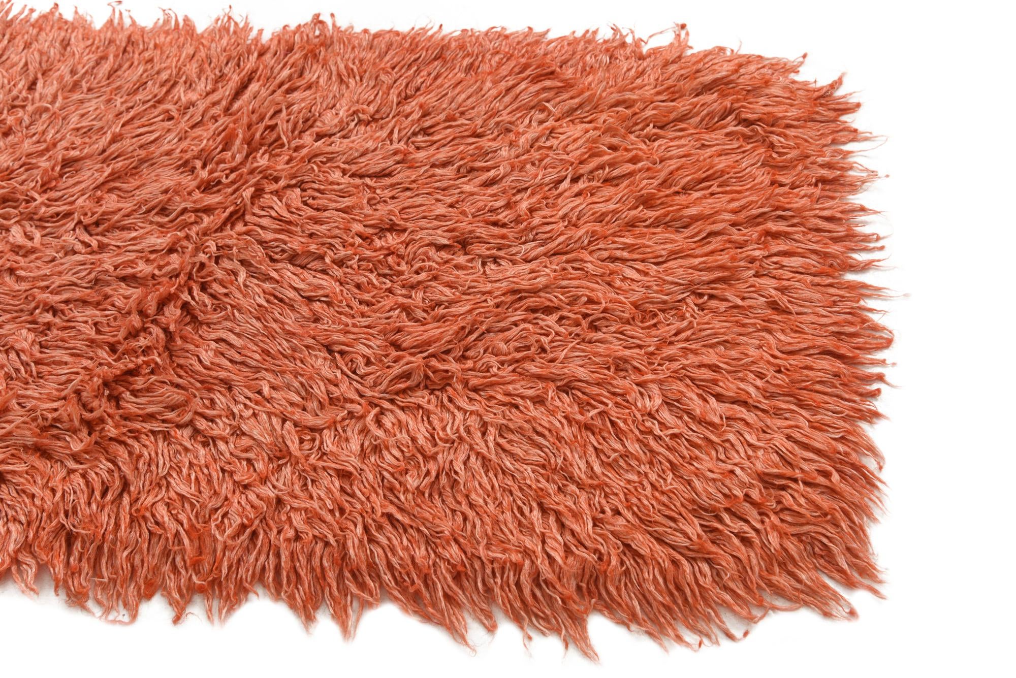 2' 4 x 6' 10 Hand Knotted Moroccan Wool Runner Rug