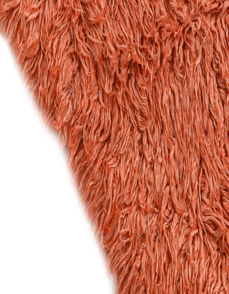 Detail image of 2' 4 x 6' 10  Hand Knotted Moroccan Wool Runner Rug