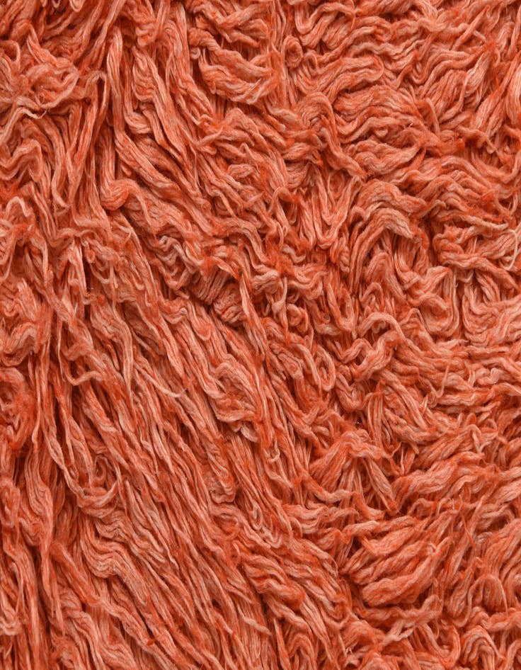 Detail image of 2' 4 x 6' 10  Hand Knotted Moroccan Wool Runner Rug