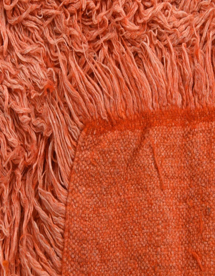 Detail image of 2' 4 x 6' 10  Hand Knotted Moroccan Wool Runner Rug