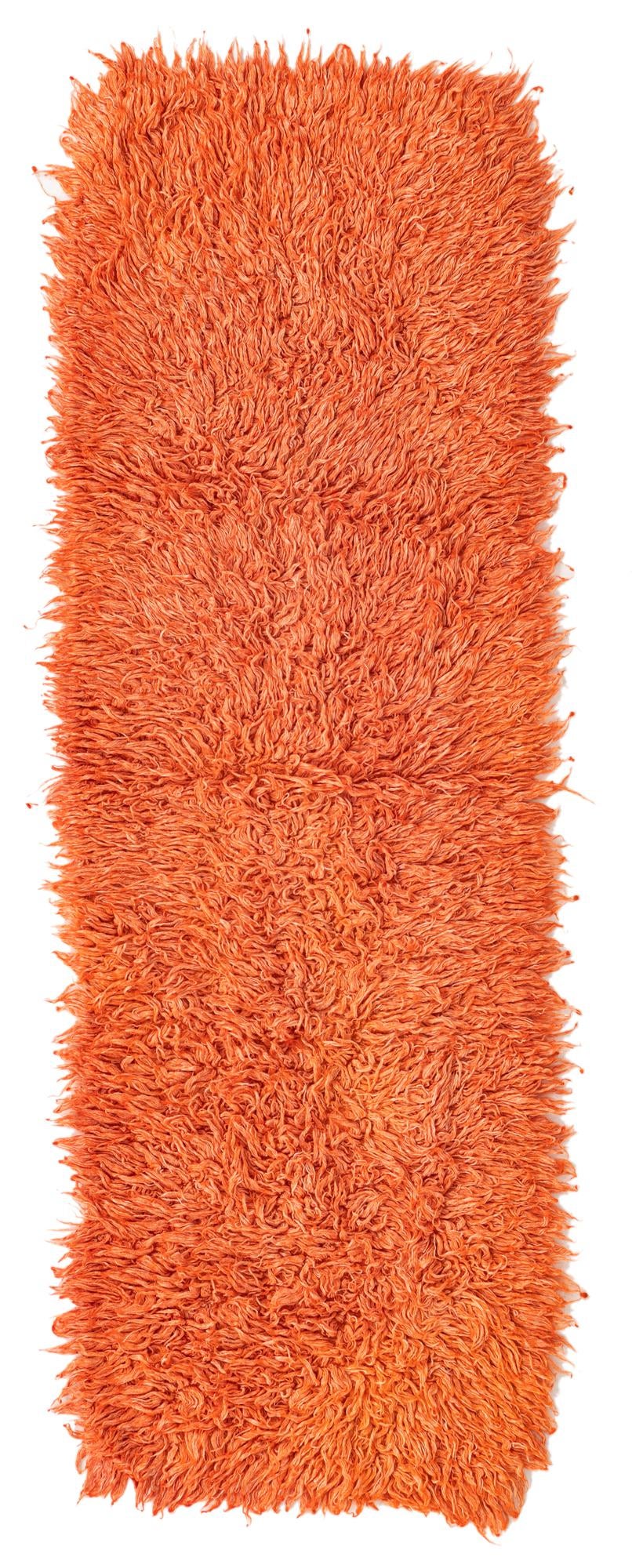 2' 4 x 6' 10 Hand Knotted Moroccan Wool Runner Rug