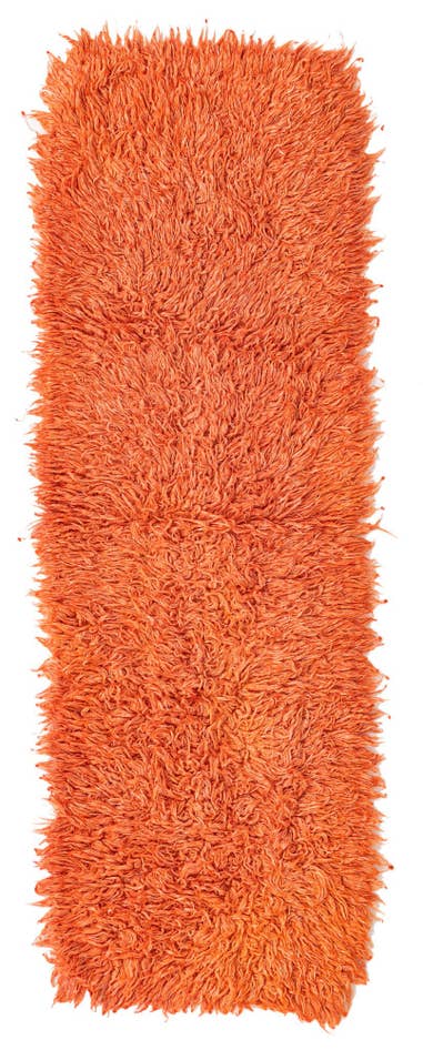 Detailansicht von 70cm x 210cm Handgeknüpft Marokkanisch Wolle Läufer Teppich