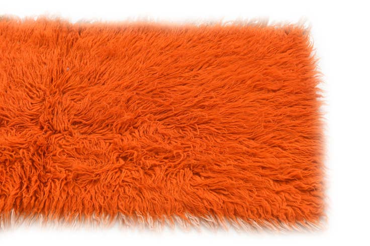 Detailansicht von 60cm x 120cm Handgeknüpft Marokkanisch Wolle Läufer Teppich