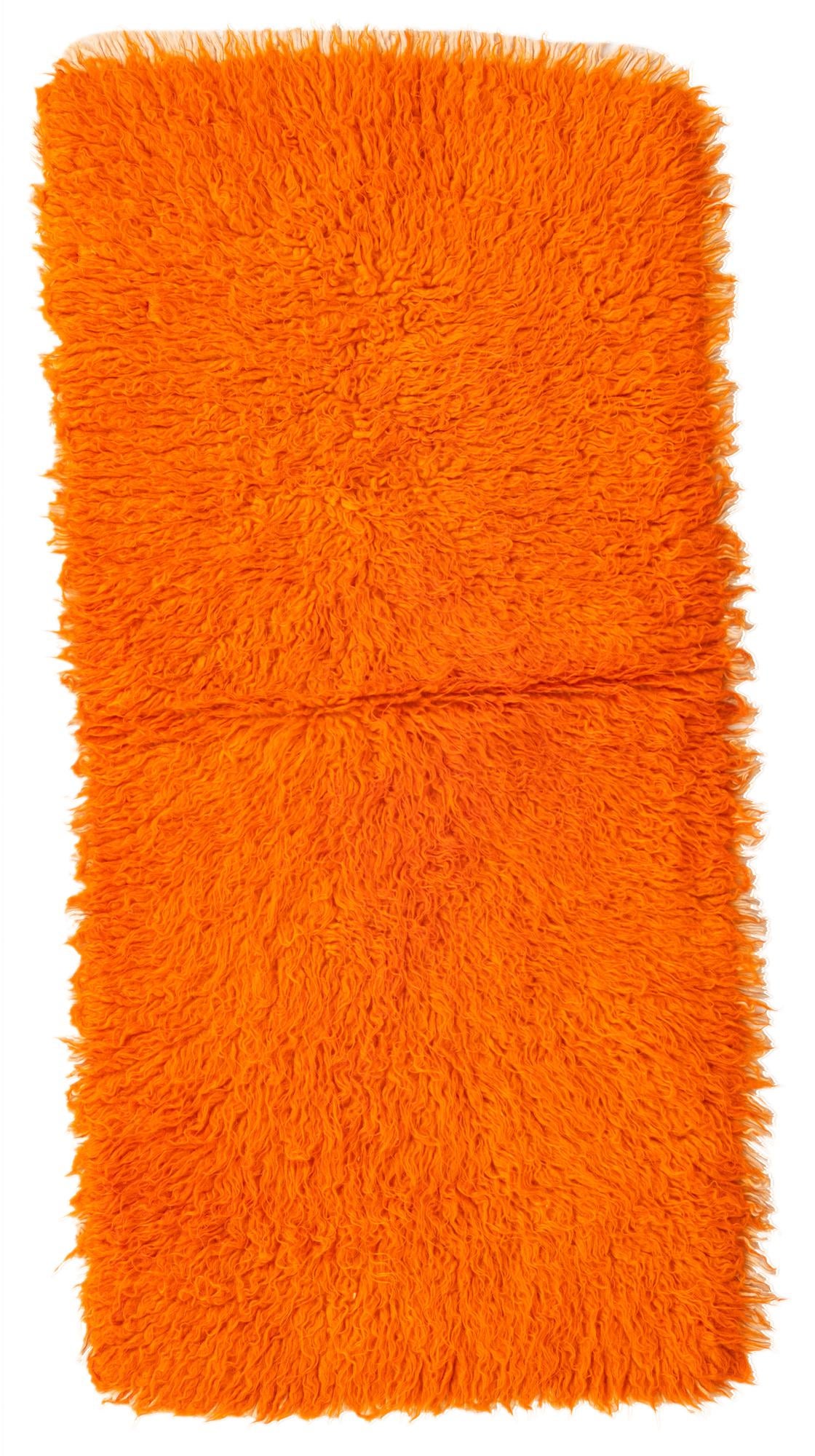 2' 2 x 4' 7 Hand Knotted Moroccan Wool Runner Rug