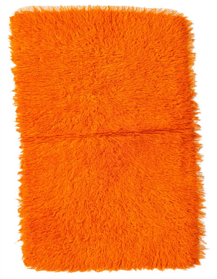 Detail image of 2' 2 x 4' 7 Hand Knotted Moroccan Wool Runner Rug