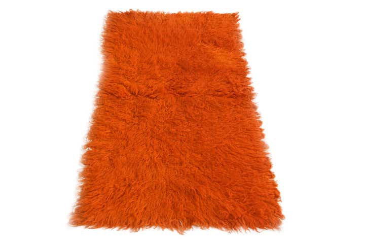 2' 1 x 4' Hand Knotted Moroccan Wool Runner Rug